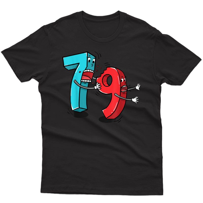 7 Ate (8) 9 Funny Math T-shirt