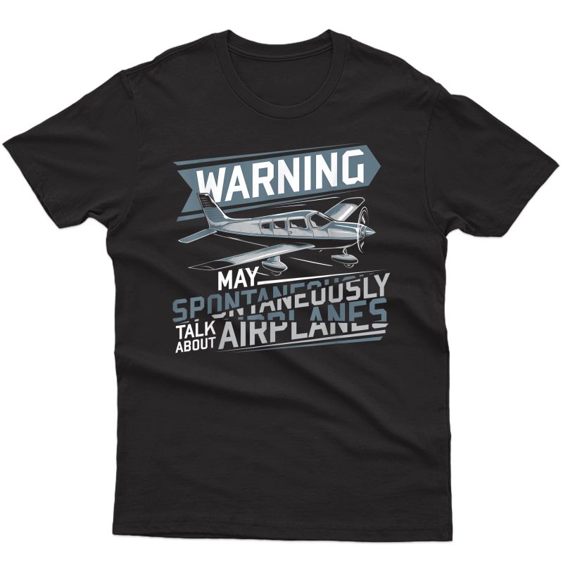 Airplane Lover Aviation Pilot T-shirt