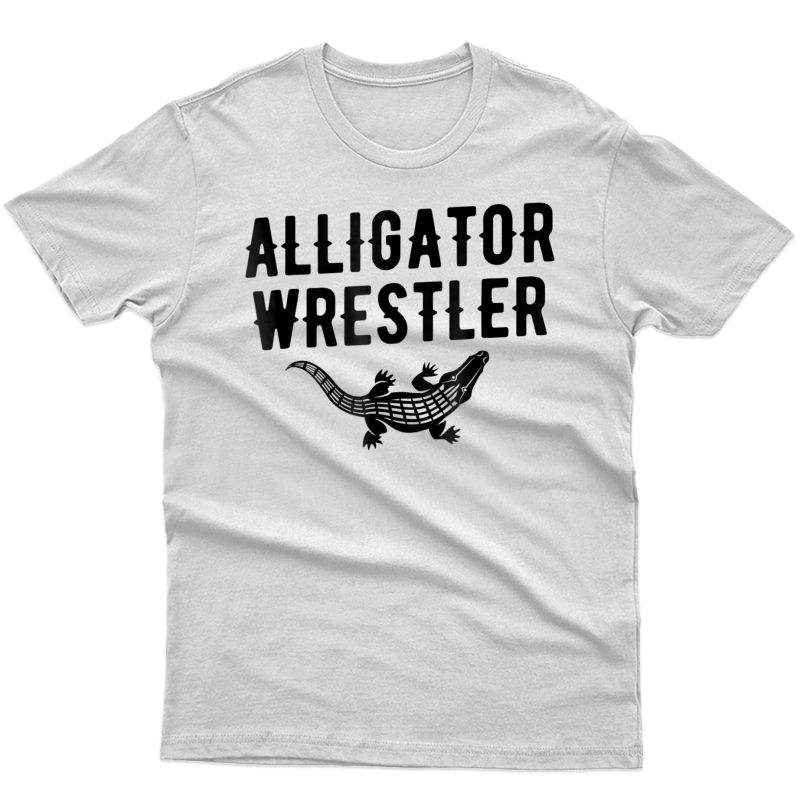 Alligator Wrestler T-shirt, Gator Wrestling Tee Apparel