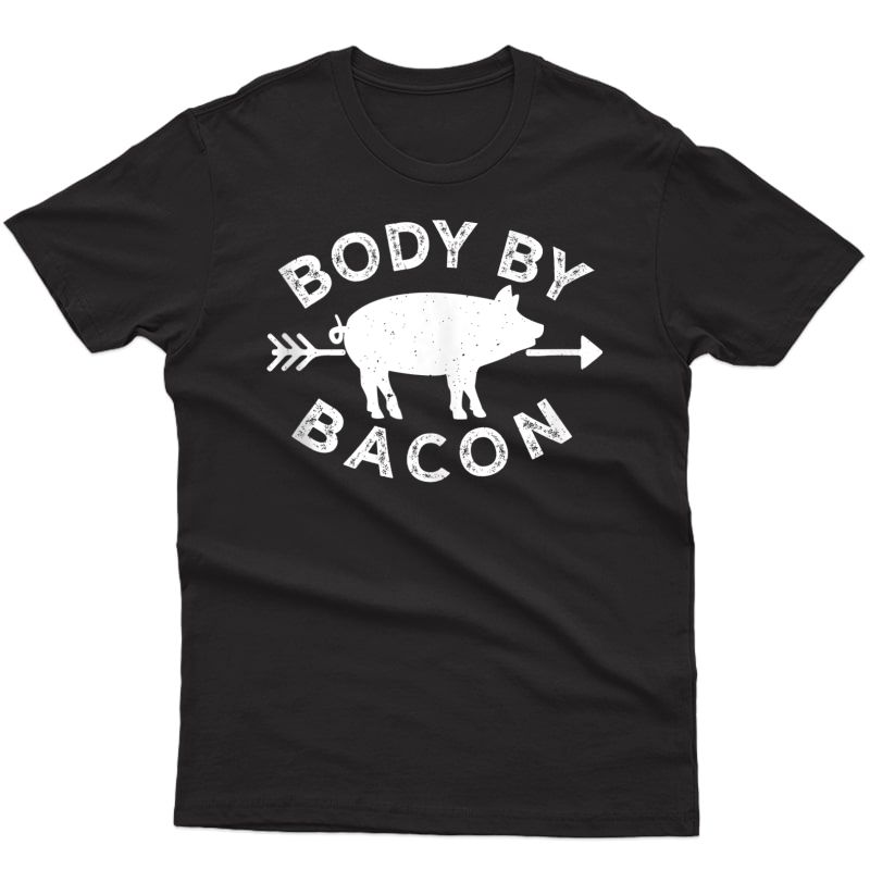 Body By Bacon Pig Ketosis Ketones Keto Proud Workout Funny Tank Top Shirts