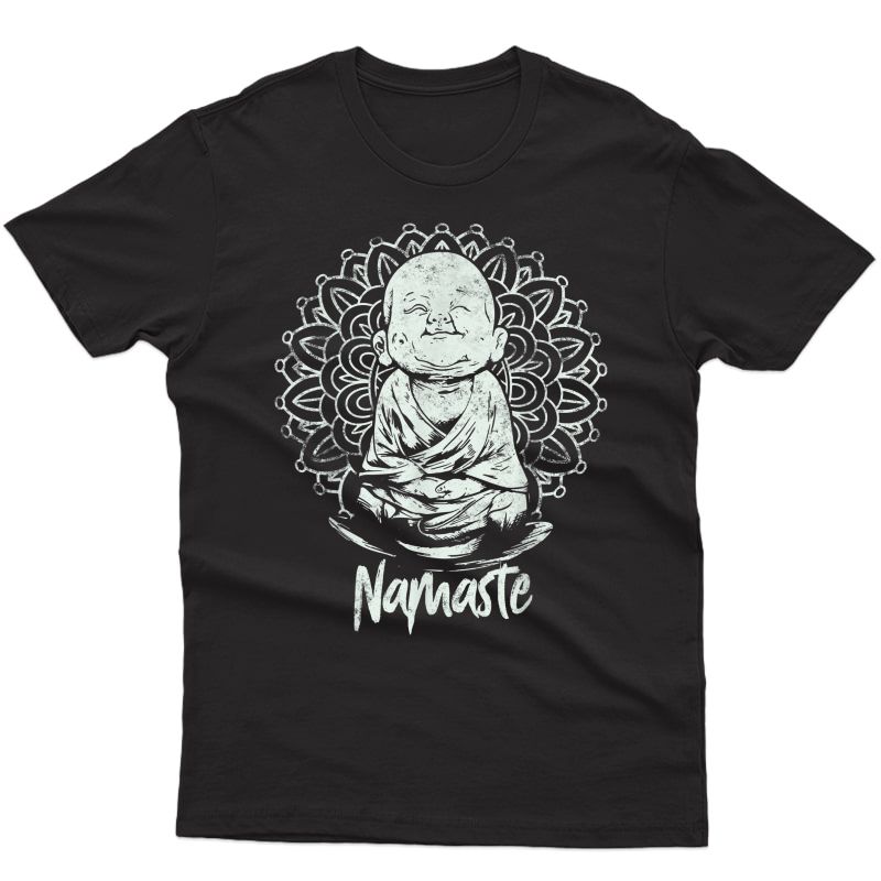 Buddha Yoga T-shirt Yoga Namaste Tshirt Gift For & 