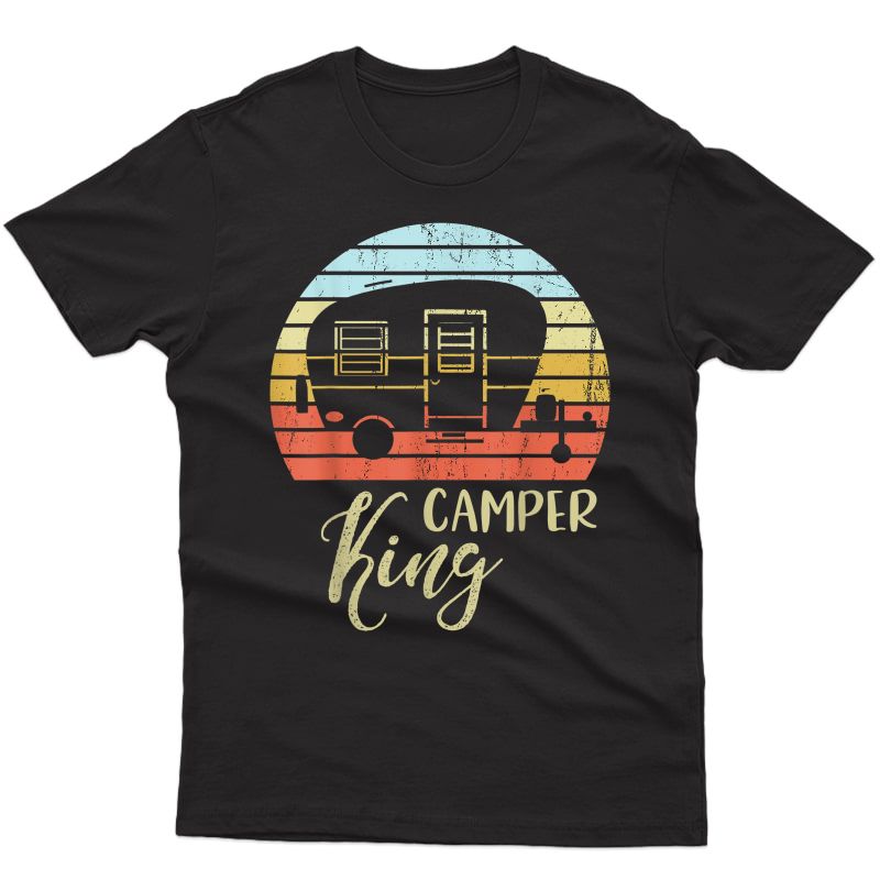 Camper King Classy Sassy Smart Assy Matching Couple Camping T-shirt