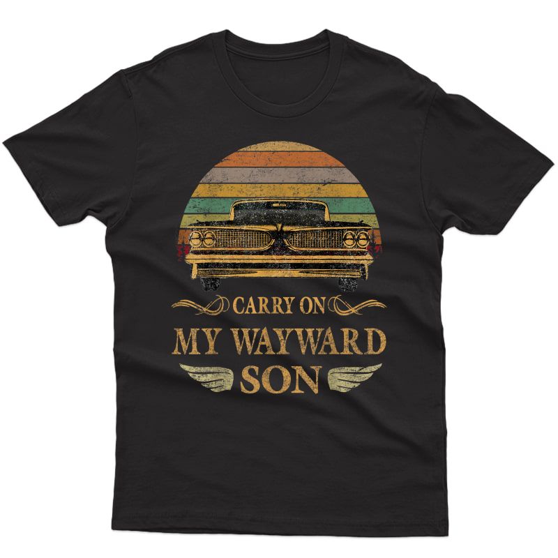 Carry On Shirt Vintage Funny Mother's Day Gift Mom Son T-shirt