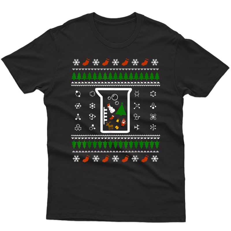 Chemist Tree, Oh Chemistry Tree | Ugly Christmas T-shirt