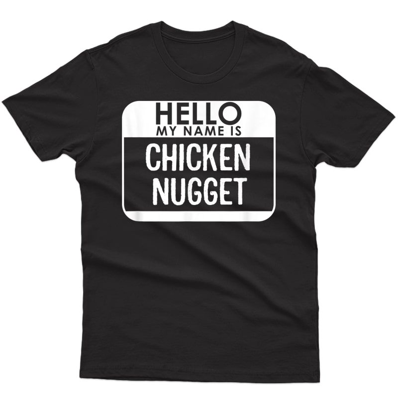 Chicken Nugget Costume Funny Easy Last Minute Halloween Gift T-shirt