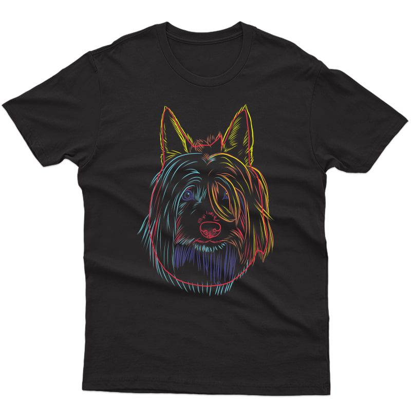 Colorful Dog Australian Silky Terrier T-shirt