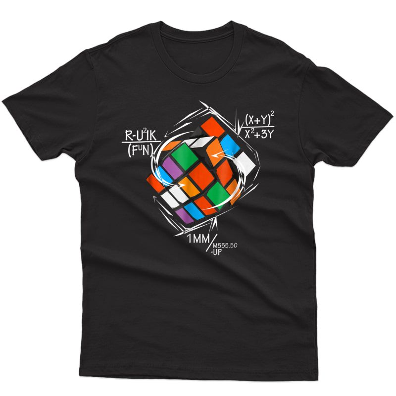 Cool Math Rubix Cube Funny Rubic Shirt Rubik Cube Lover Gift