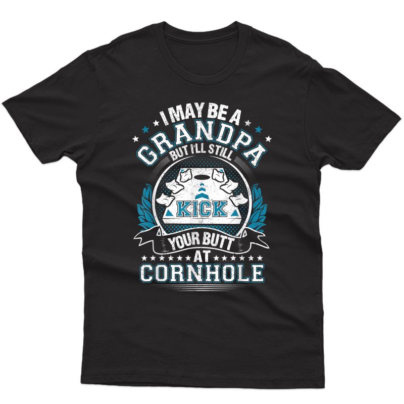 Cornhole Funny Grandpa Cornhole Grandfather Funny T-shirt