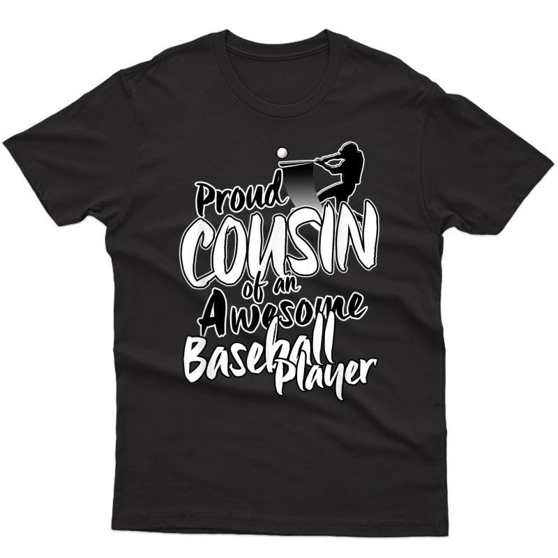 Cousin Baseball T-shirt Sports Tees For Accessories