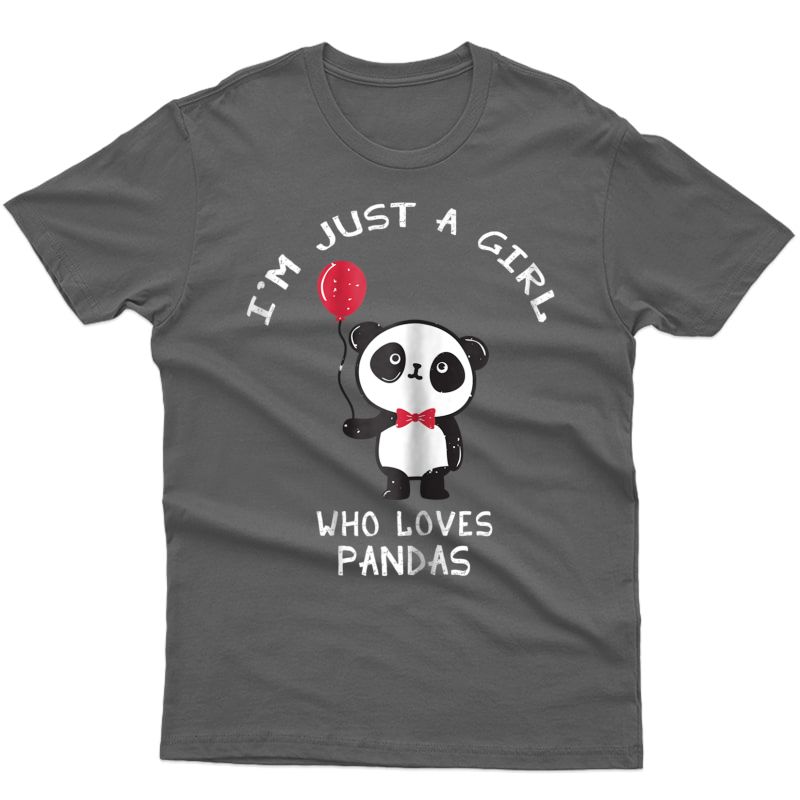 Cute Panda Shirt For Woman And Girls, Perfect Panda Tee