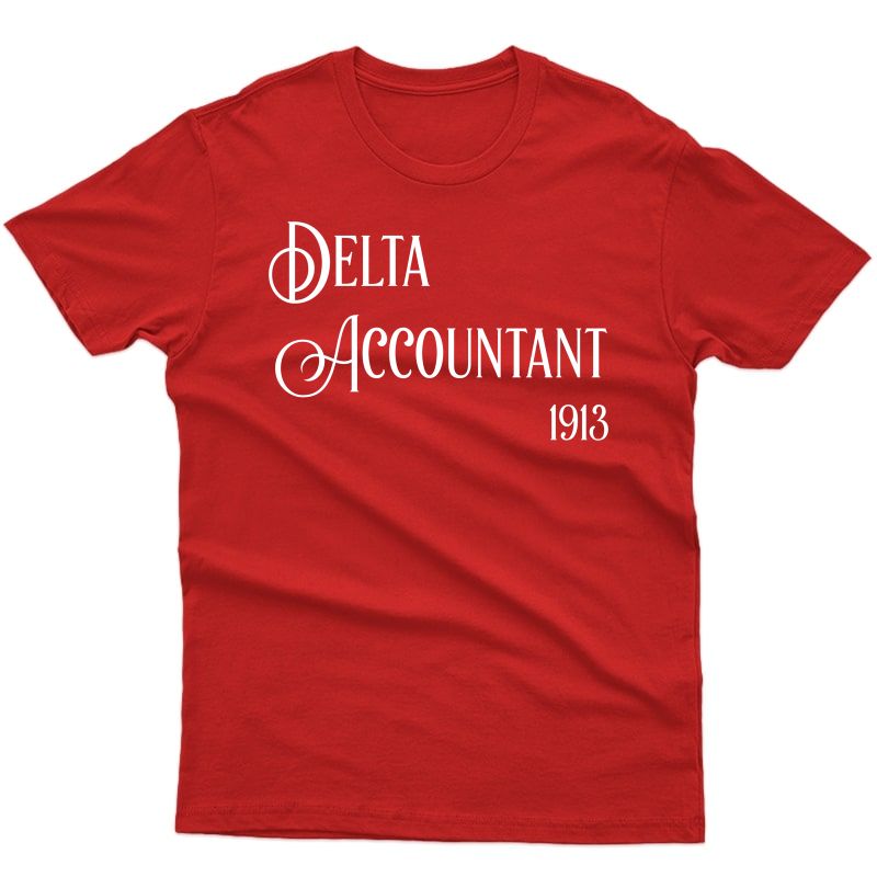 Delta Accountant Sorority T-shirt