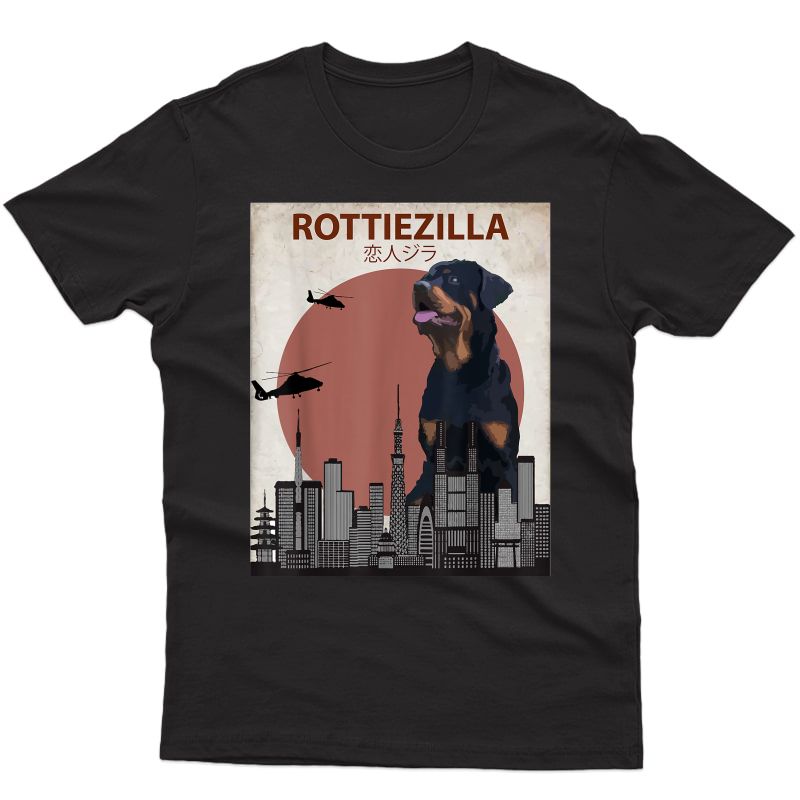 Funny Rottweiler T-shirt | Rottie Dog Lovers Gift