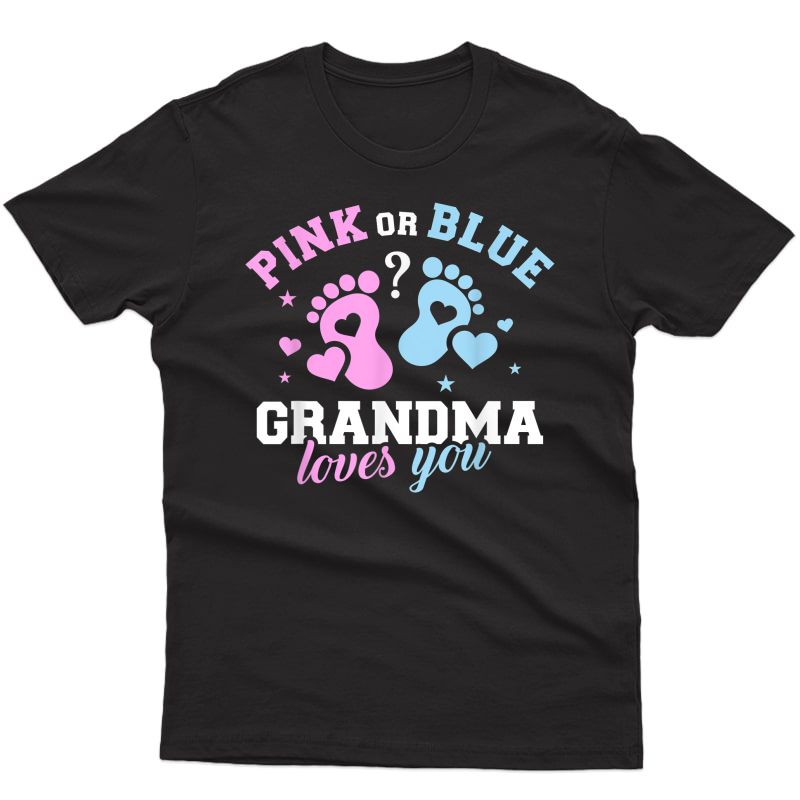 Gender Reveal Grandma T-shirt