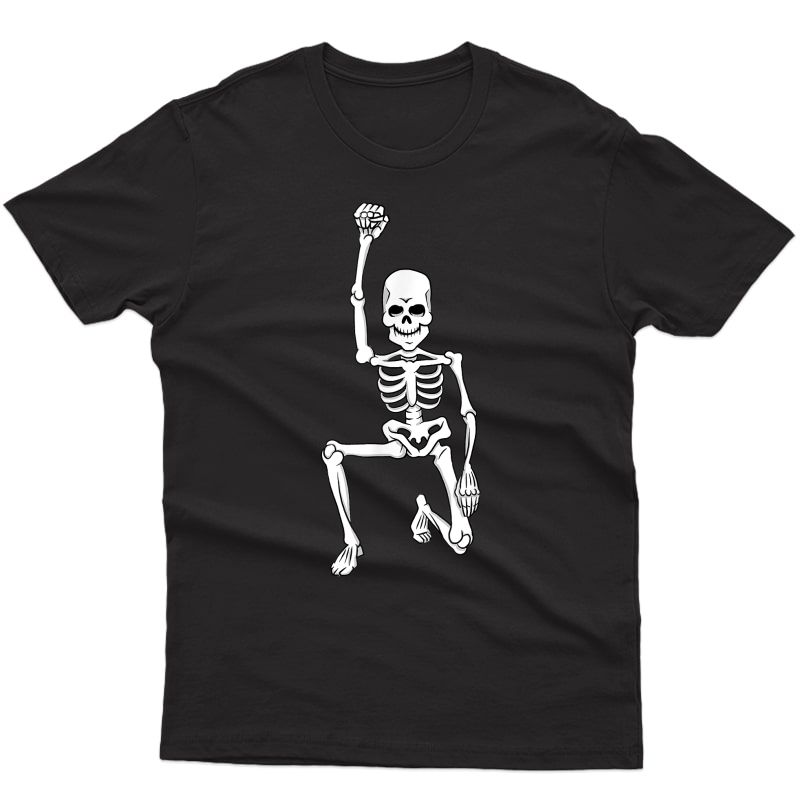Halloween Black Lives Matter Shirt Skeleton Take A Knee T-shirt