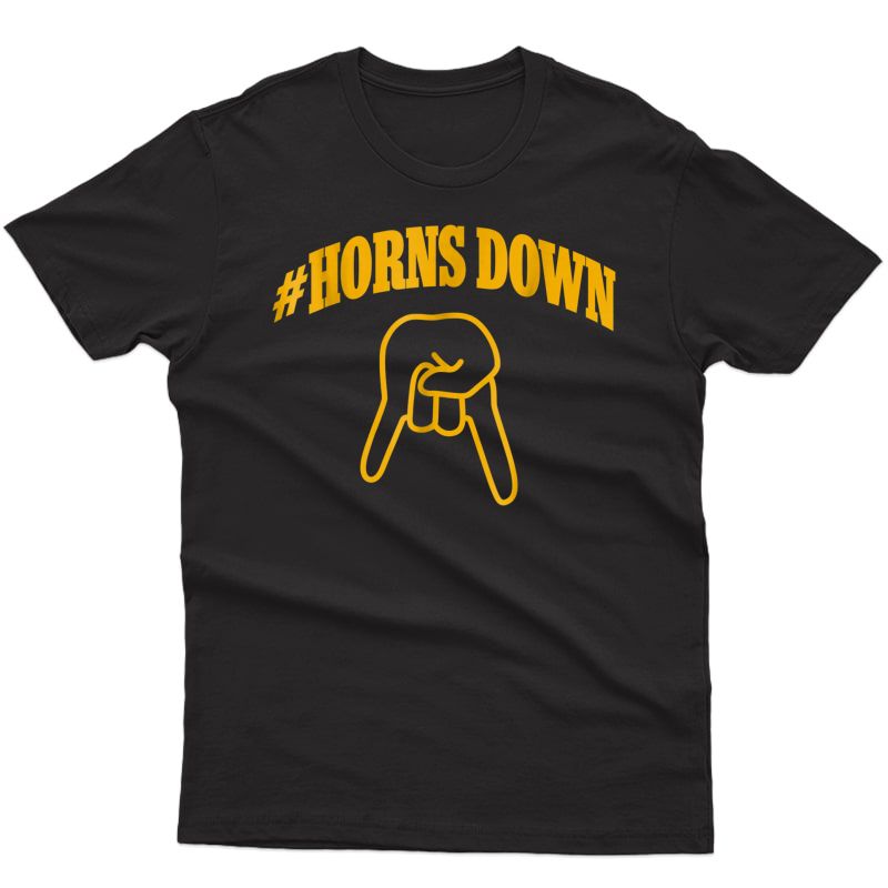 Horns Down West Virginia Football T-shirt