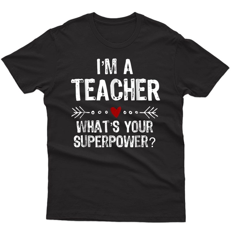 I'm A Tea What's Your Superpower T-shirt