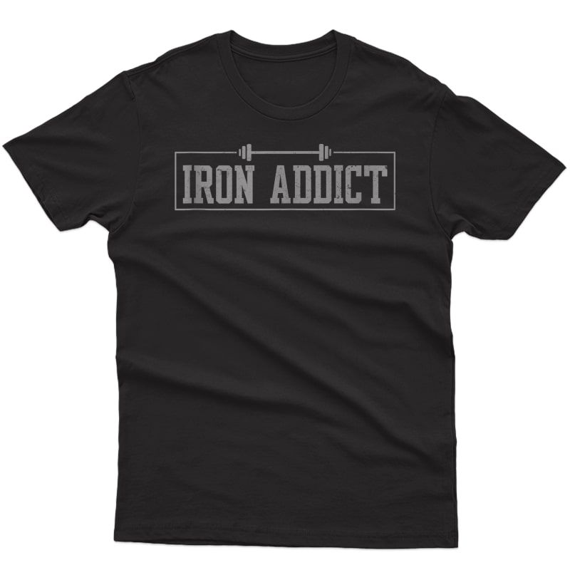 Iron Addict Gym Ness Lifting Bodybuilder Workout Tank Top Shirts