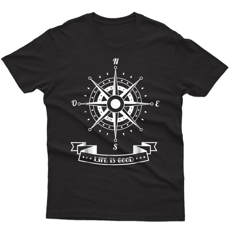  Shirt Compass Rose L Sailing T-shirt