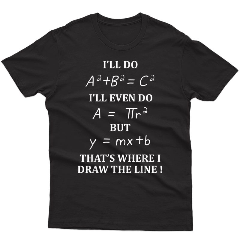 Math Formula Tshirt Graduation Teas Students Gifts