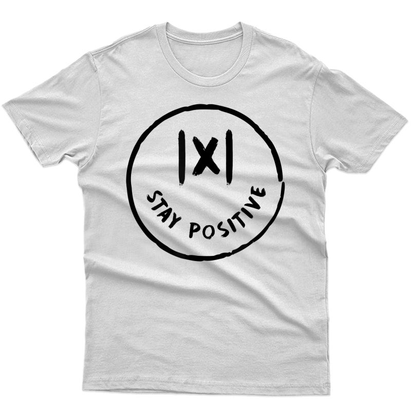 Math Positive X Funny Math T-shirt