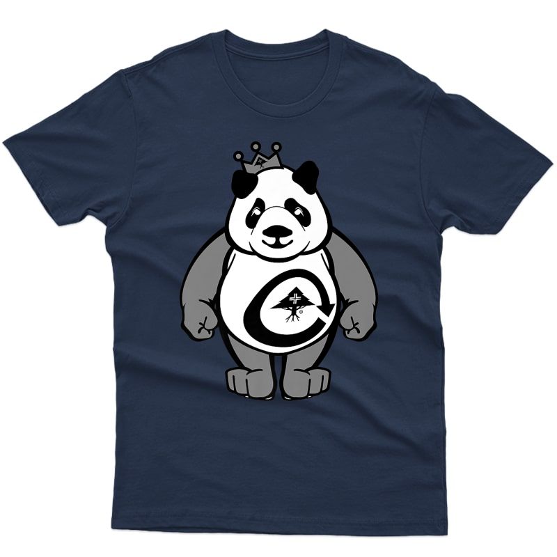 S Lrg Classic Panda King Premium T-shirt