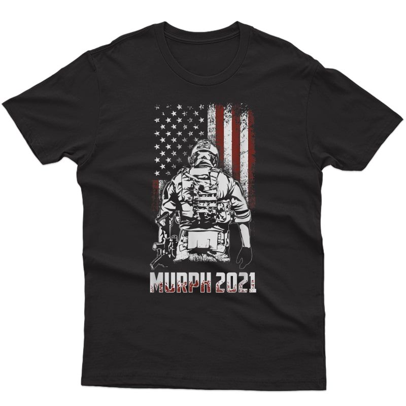 Murph 2021 Challenge Workout Program Ness Patriotic Gift T-shirt
