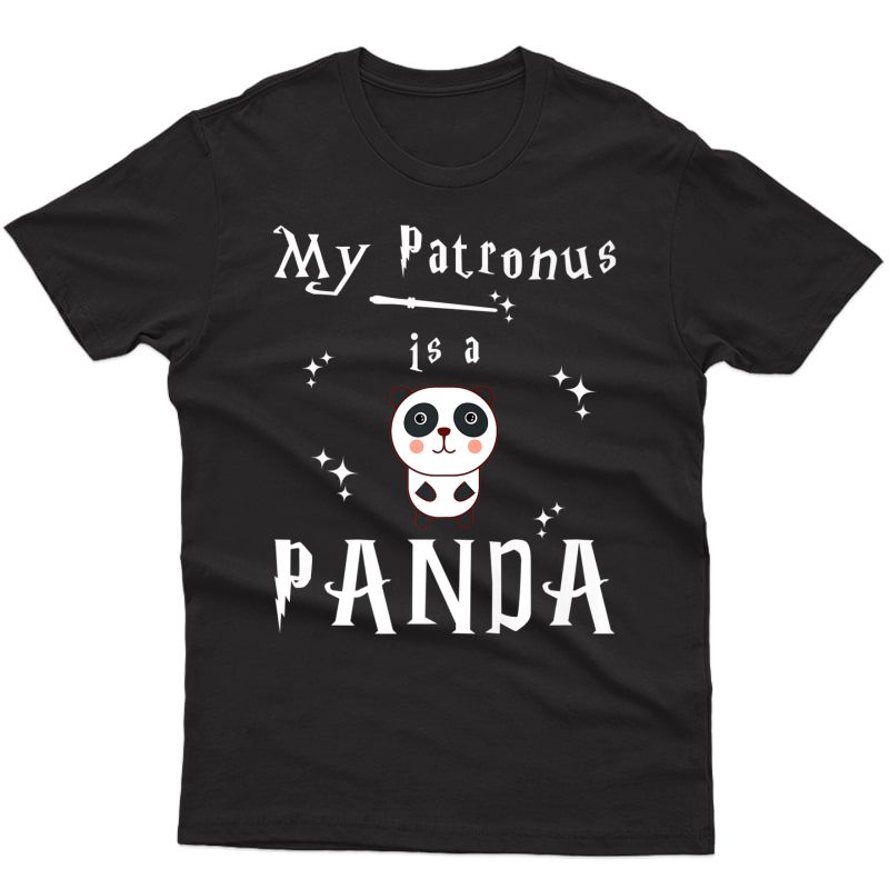 My Patronus Is A Panda Funny Bear Teens T-shirt
