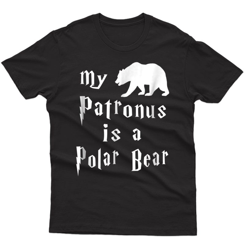 My Patronus Is A Polar Bear T-shirt Polar Bear Lovers