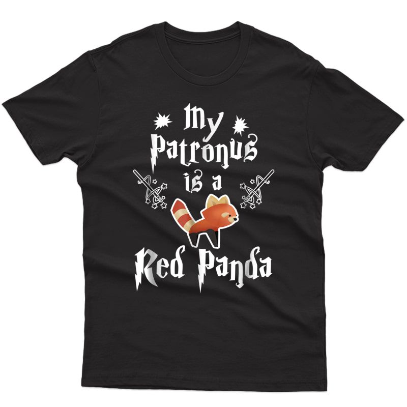 My Patronus Is A Red Panda Cute Novelty Gift T-shirt