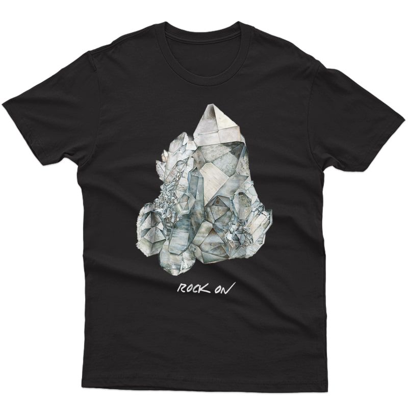 New Age Crystal Shirt, Rock On, Yoga, Sacred Geometry