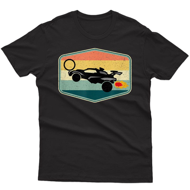 Octane Rocket Soccer Vintage Retro Badge Graphic T-shirt