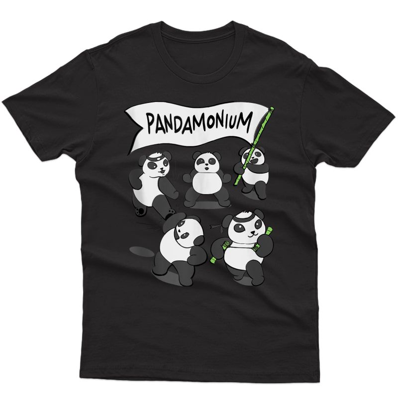 Pandamonium - Funny Bear Panda Gift Tank Top Shirts