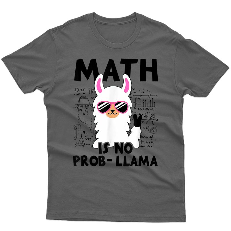 Perfect Math Shirt Math Is No Prob T-shirt Gift T-shirt