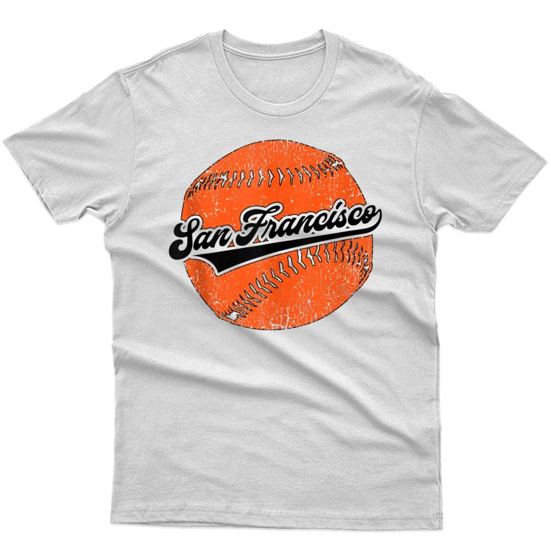 San Francisco Baseball | Vintage California Sf Baseball Gift Tank Top Shirts
