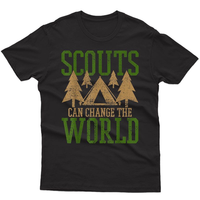 Scout Scouts Camp Leader Hiking Hike Camping T-shirt