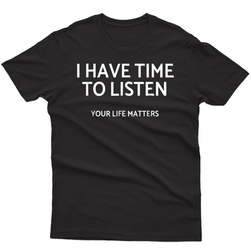 Suicide Prevention Shirt Tea Counselor Tal Health