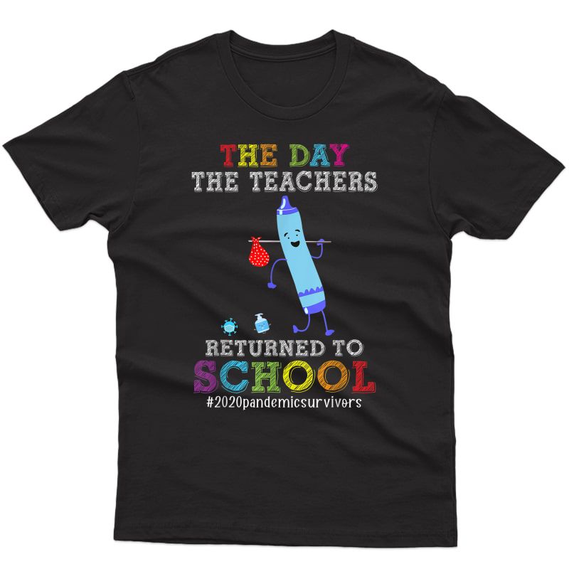 The Day The Teas Returned To School Gift Tea Student T-shirt