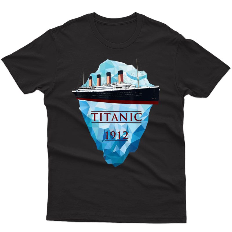 Titanic Shirt Vintage Ocean Cruise Sailing Ship Voyage 1912