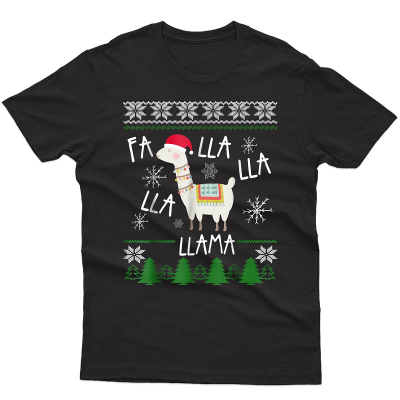 Ugly Christmas Sweater Funny Holiday T-shirt