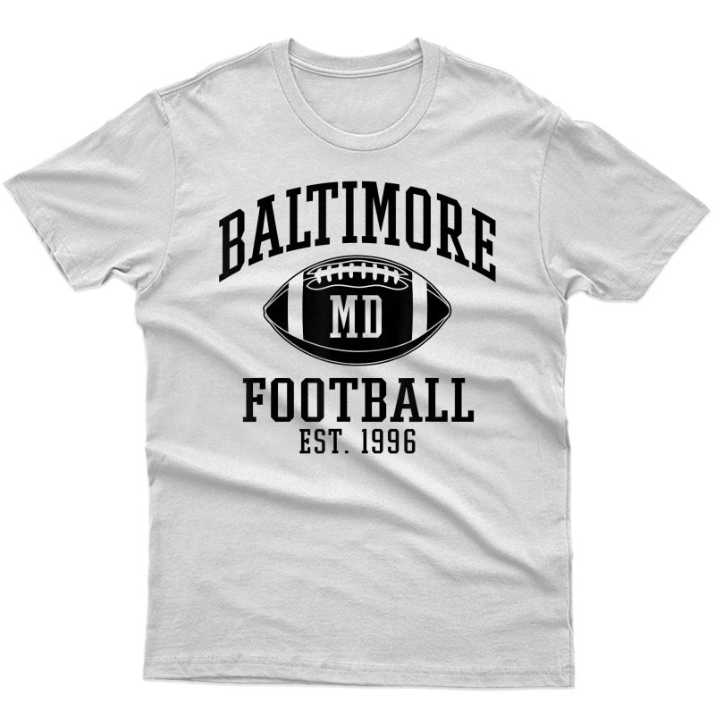 Vintage Baltimore Football Maryland Gift T-shirt