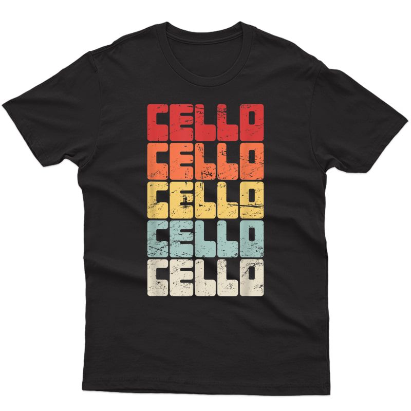 Vintage Cello Instructor / Cello Tea T-shirt