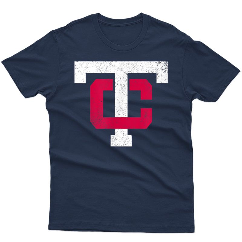 Vintage Minnesota Baseball Minneapolis Twin City Retro Gift T-shirt