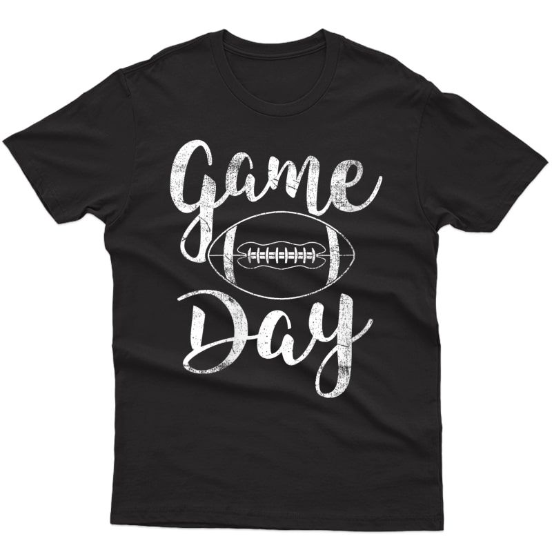  Game Day Football Cute Football Top T-shirt